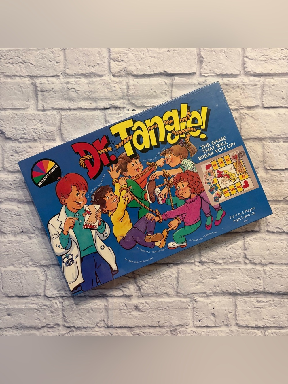 NIB Deadstock 1987 Selchow & Righter “Dr Tangle” childrens board game